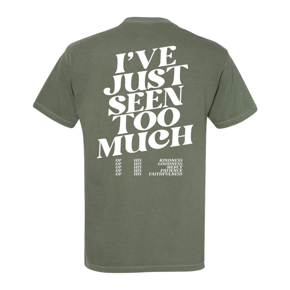 SEEN TOO MUCH TEE