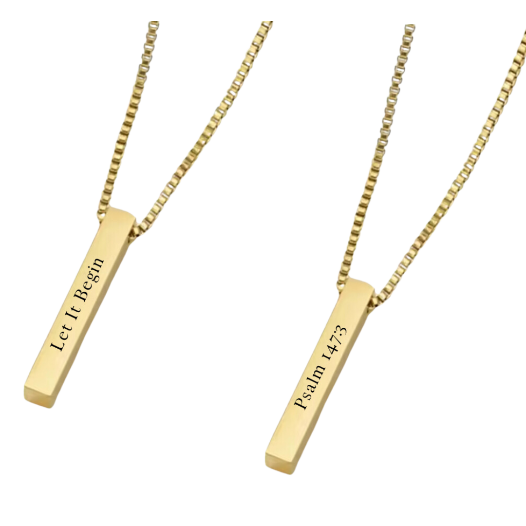 LET IT BEGIN NECKLACE
