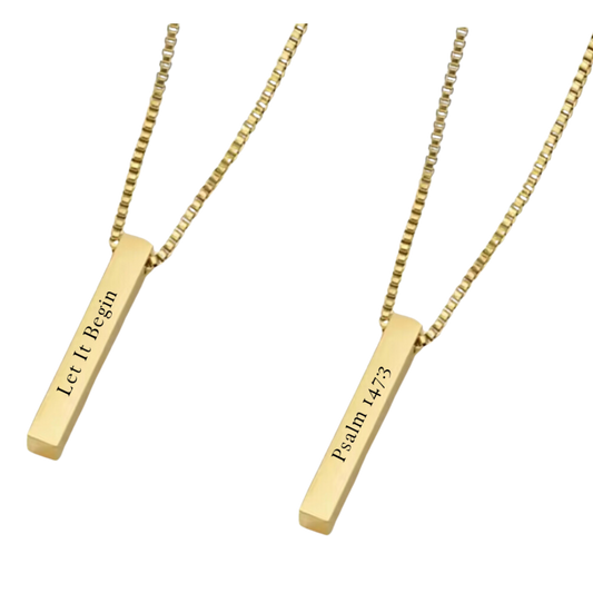 LET IT BEGIN NECKLACE
