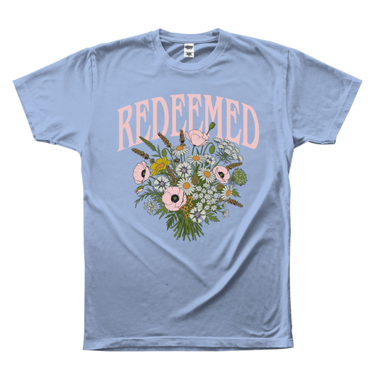 REDEEMED FLOWER TEE