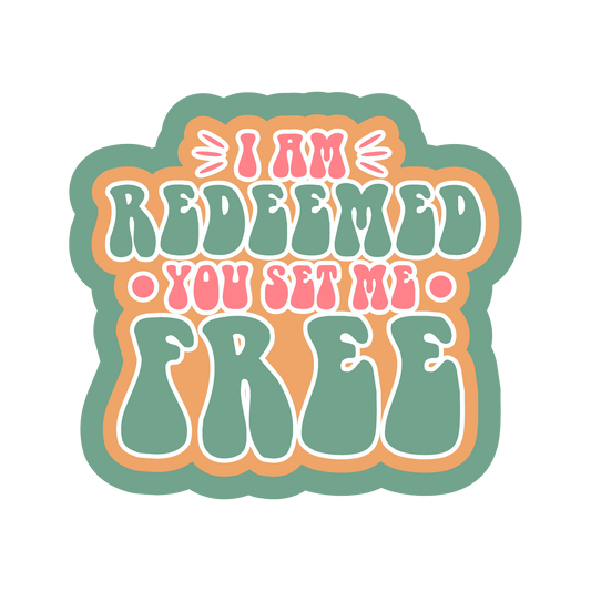 REDEEMED STICKER