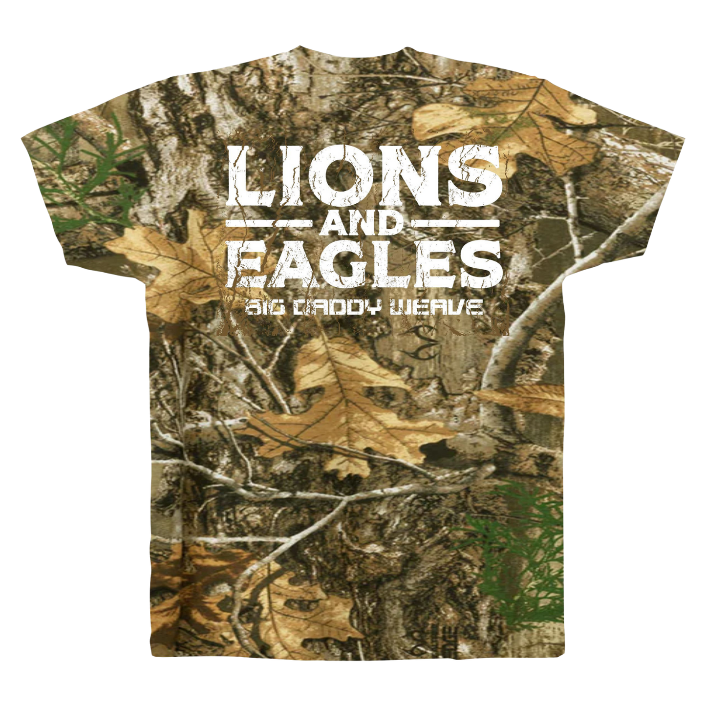 LIONS AND EAGLES CAMO TEE