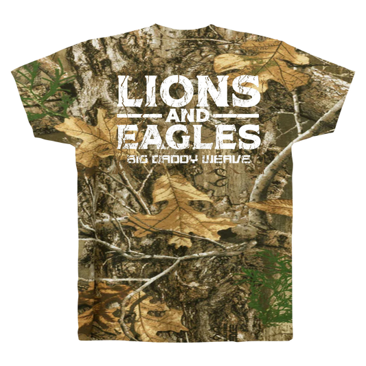 LIONS AND EAGLES CAMO TEE
